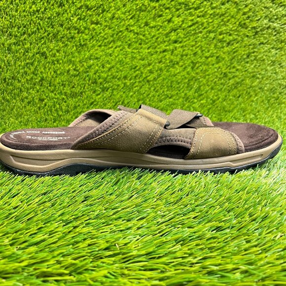 Rockport Trail Technique Slide II Mens Size 12 Brown Beach Outdoor Sandals main image 5